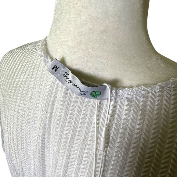 Paradise | White Mesh Swim Cover-Up - Picture 4 of 9